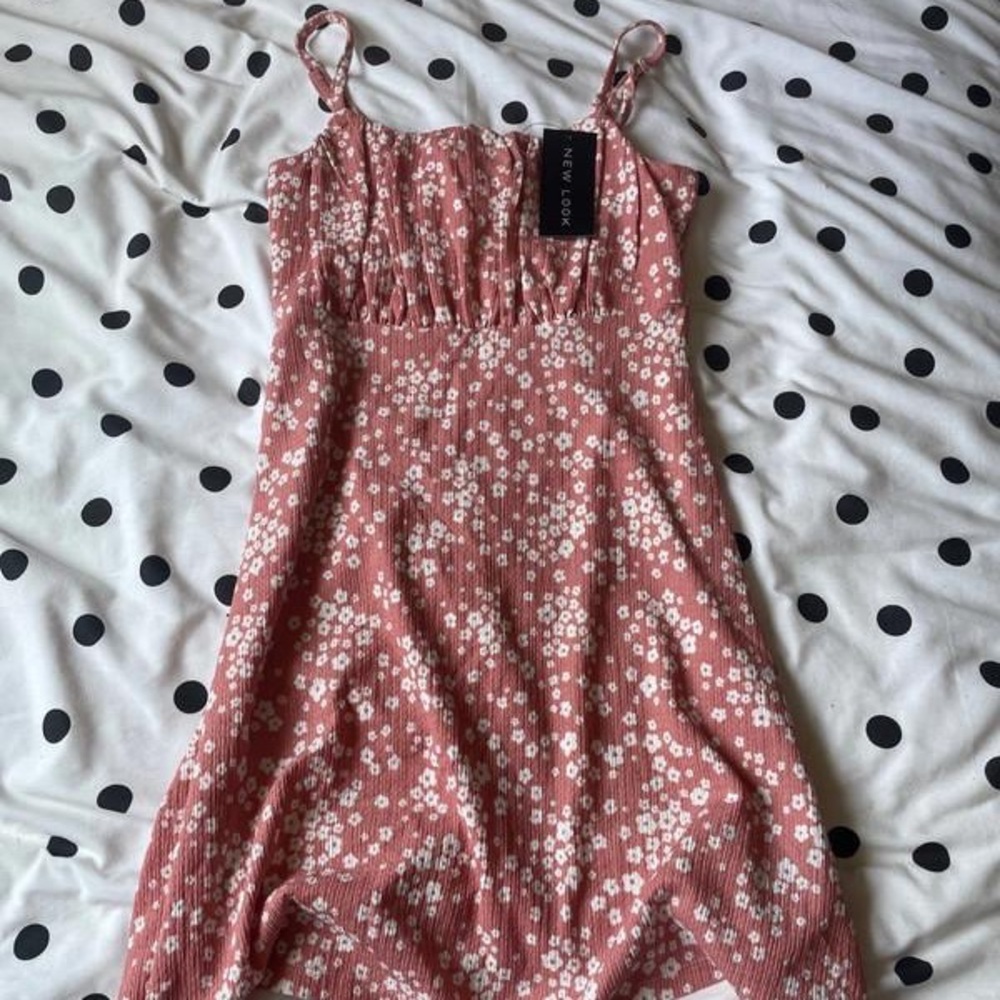 New Look Pink Floral Dress